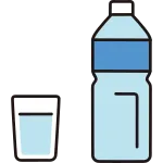 Cup And Bottle SVG Icon